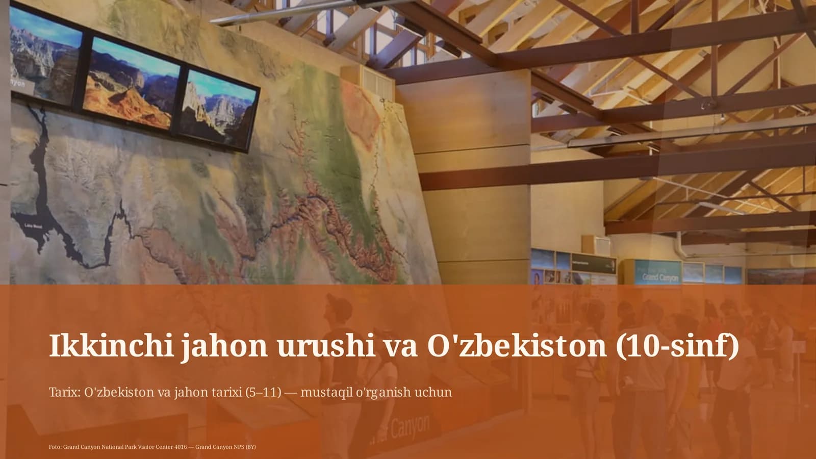 Ikkinchi jahon urushi va O'zbekiston (10-sinf)