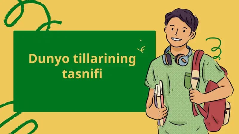 Dunyo tillarining tasnifi
