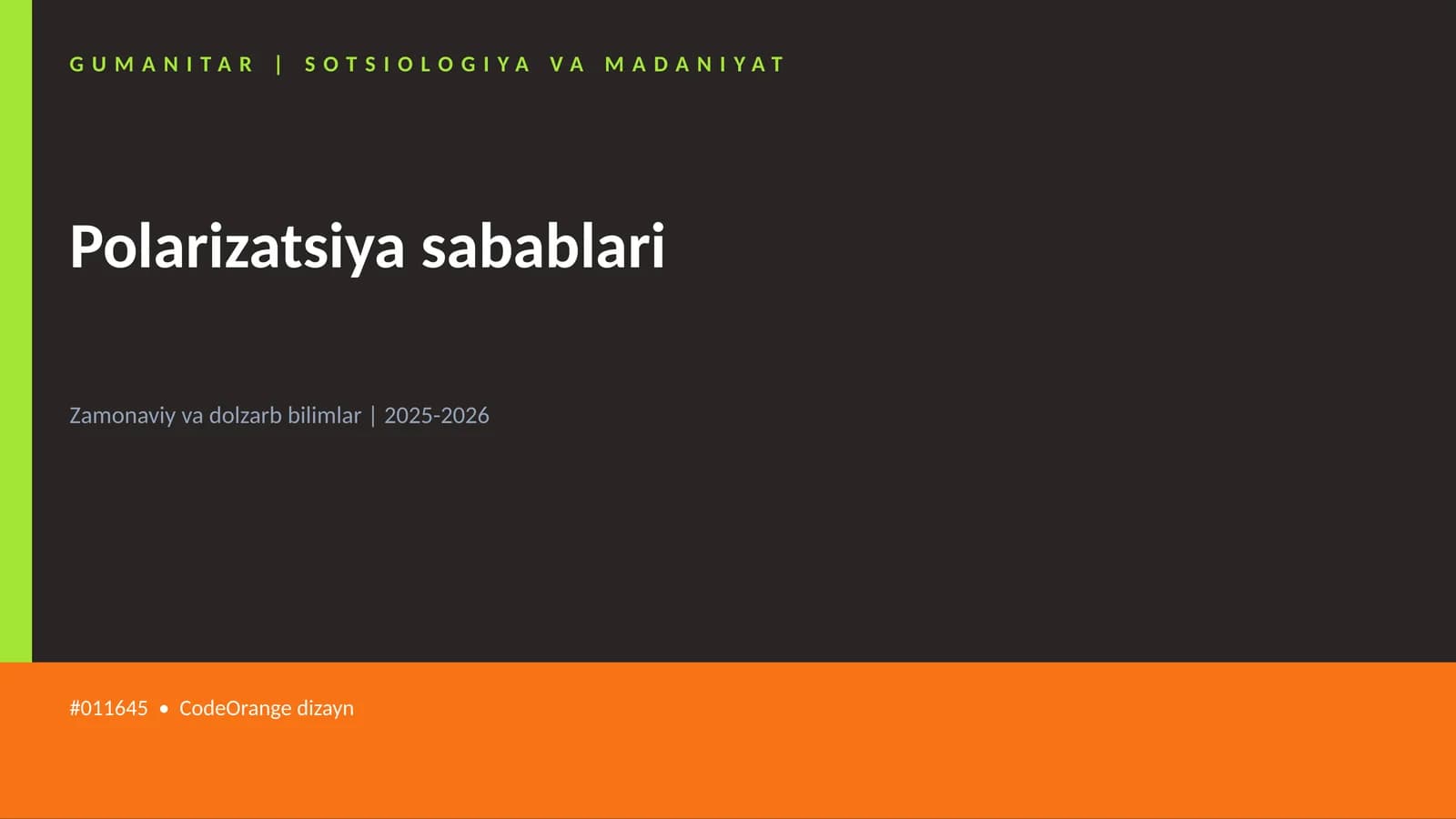Polarizatsiya sabablari