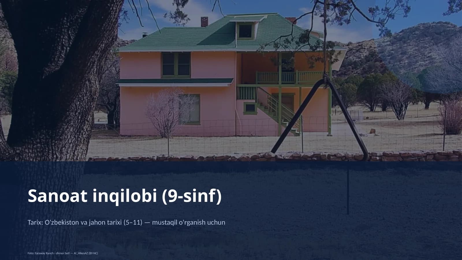 Sanoat inqilobi (9-sinf)