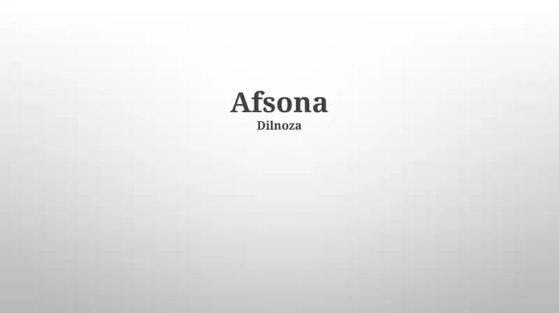 Afsona
