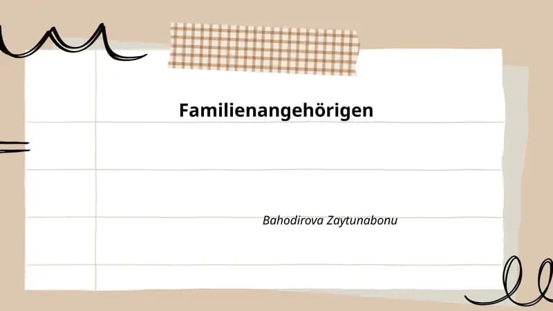 Familienangehörigen