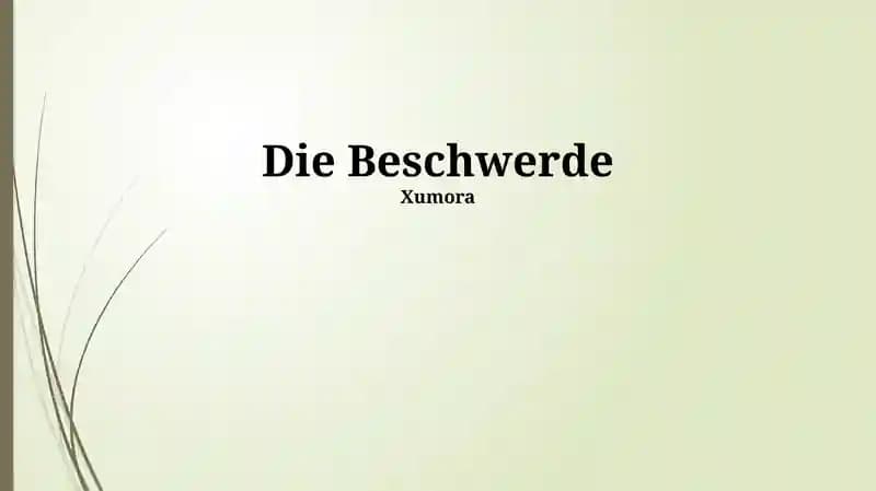 Die Beschwerde