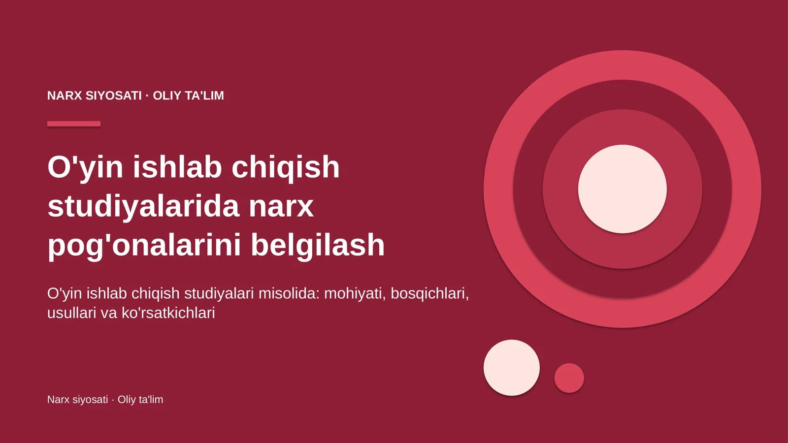 o'yin ishlab chiqish studiyalarida narx pog'onalarini belgilash 7344