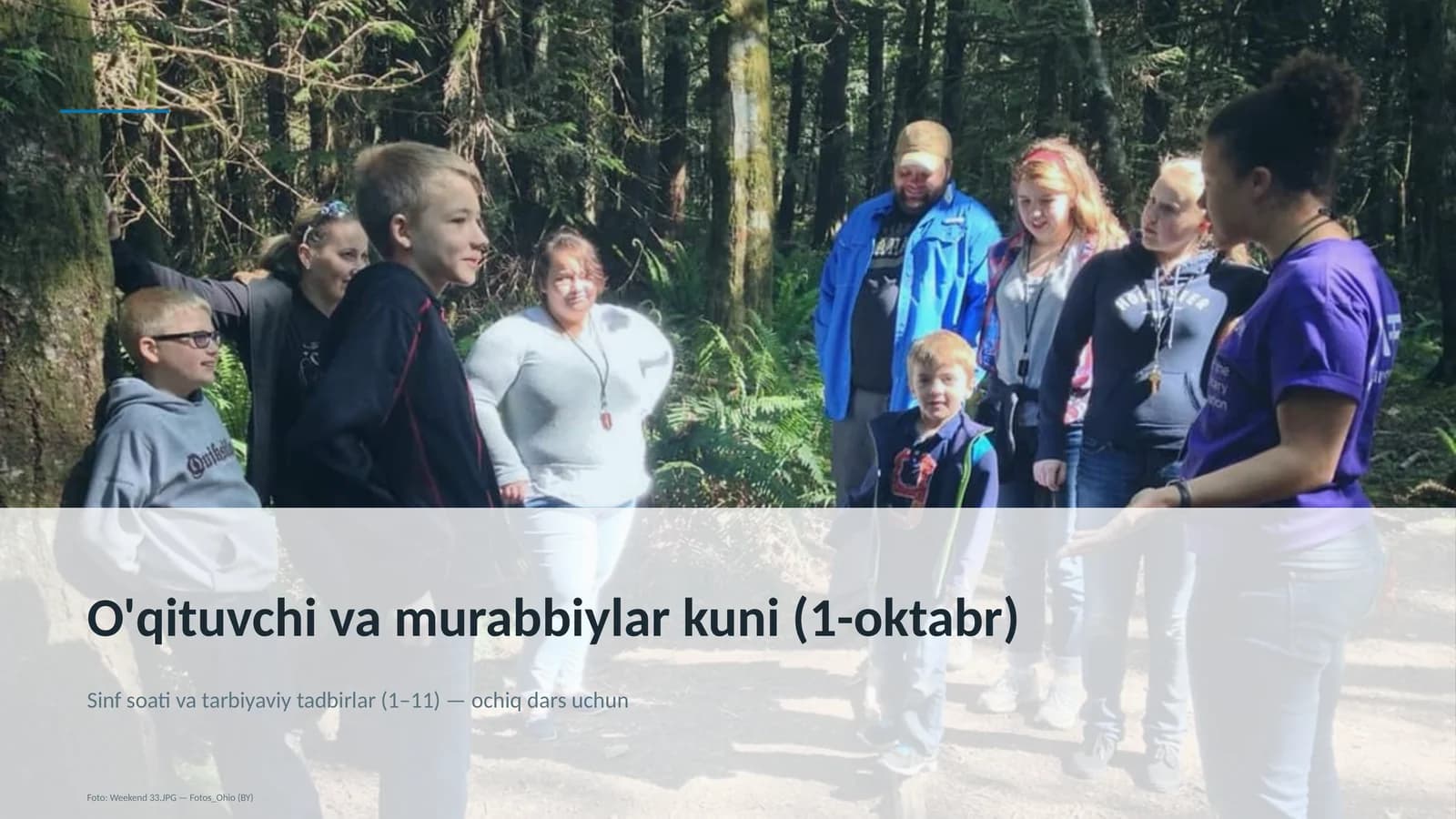 Sinf soati va tarbiyaviy tadbirlar