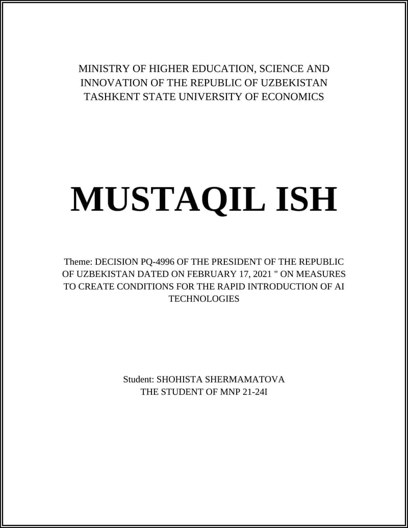 Establishment of AI Development Centers