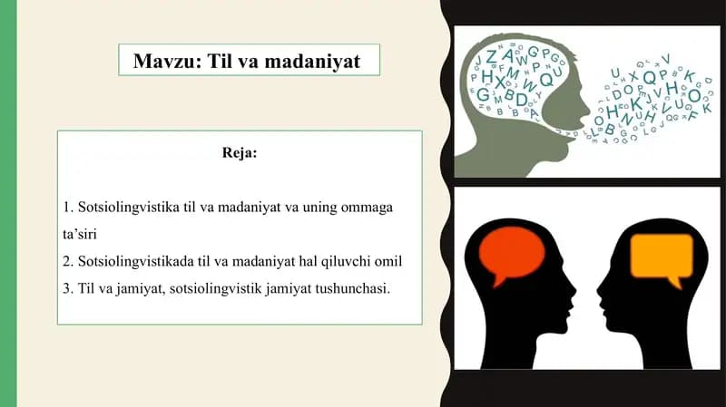 Til va madaniyat