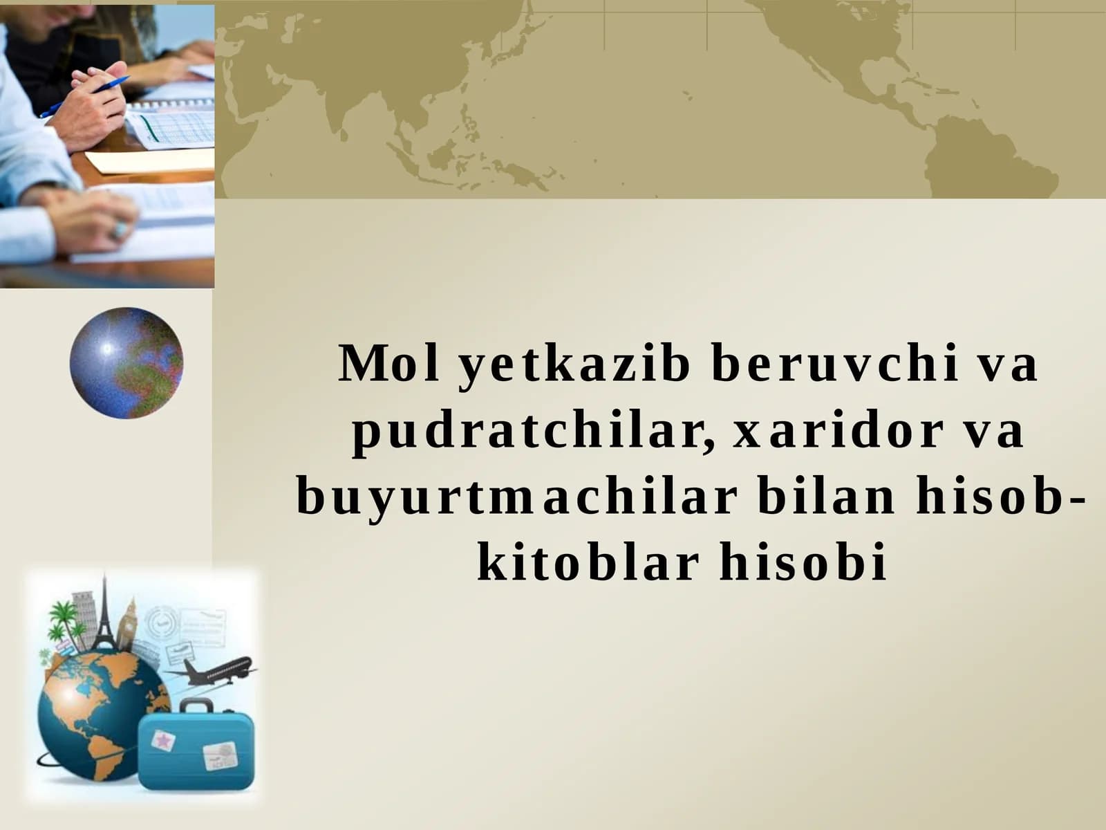 O’ZARO PULLI HISOB-KITOBLAR SHAKLLARI