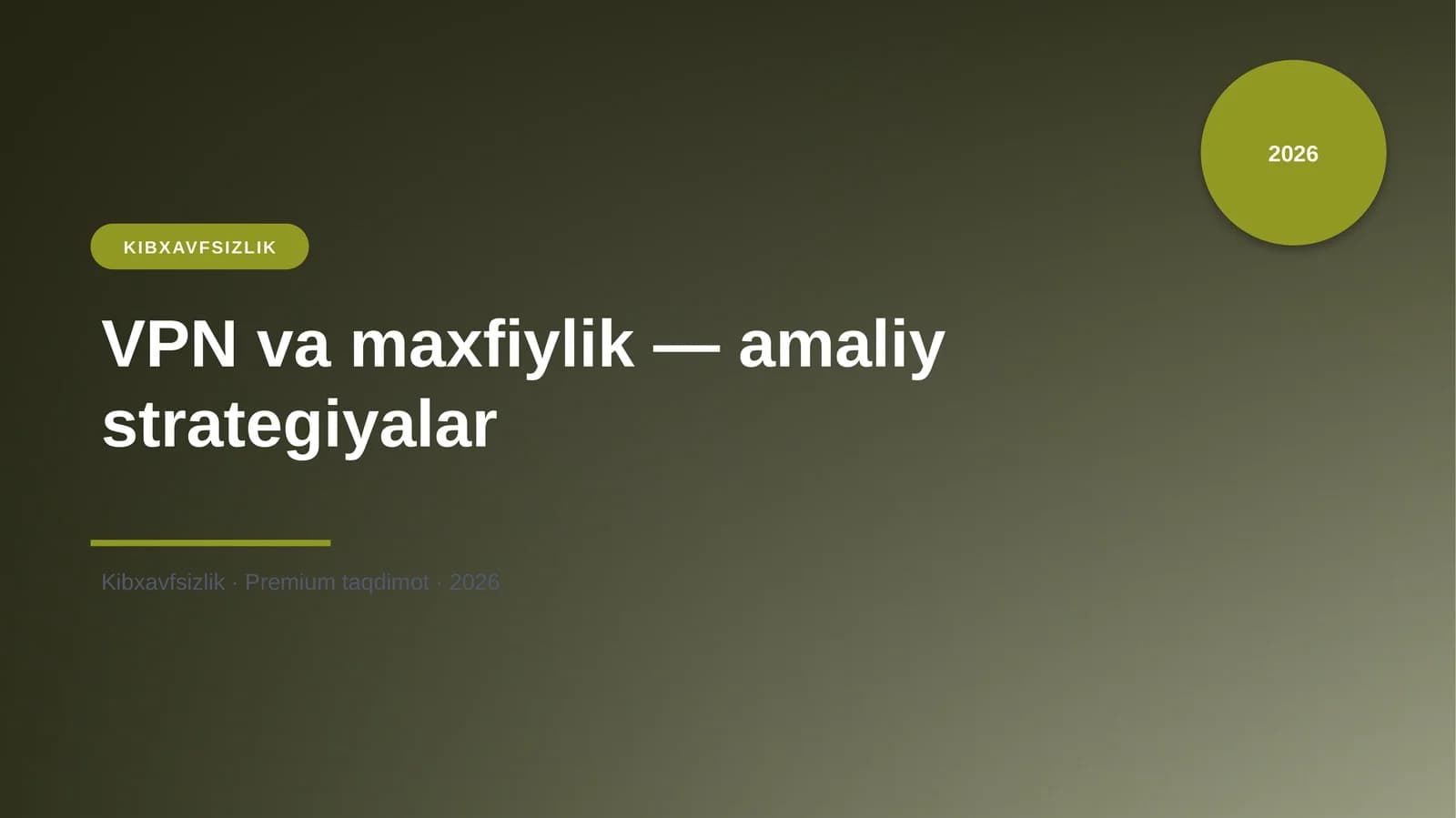 KIBXAVFSIZLIK