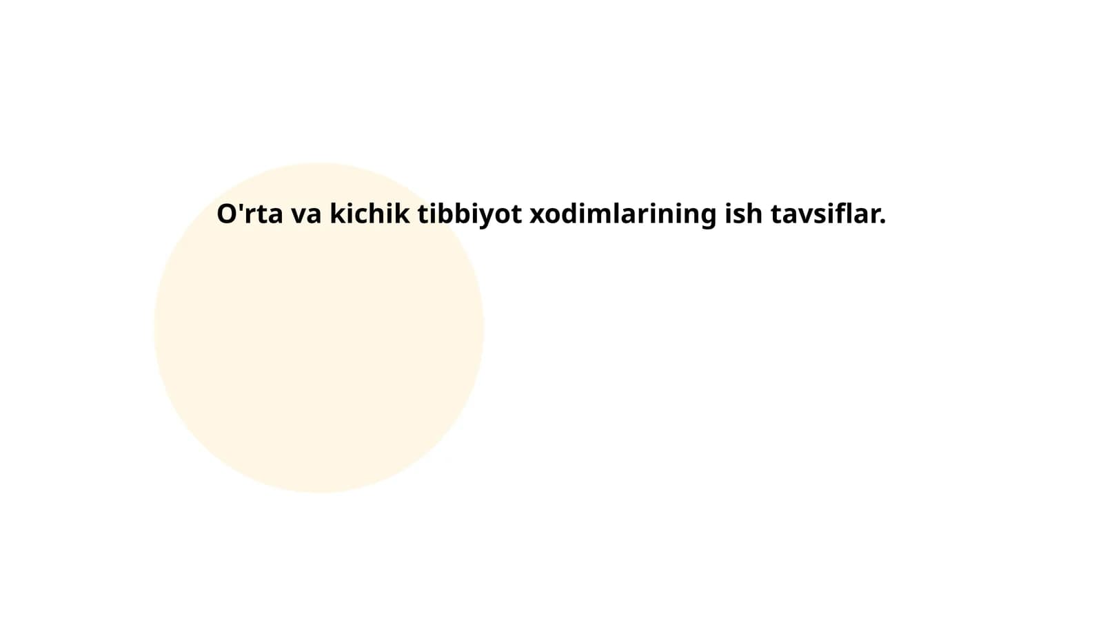 Bemorlarga parvarish ko'rsatish usullari