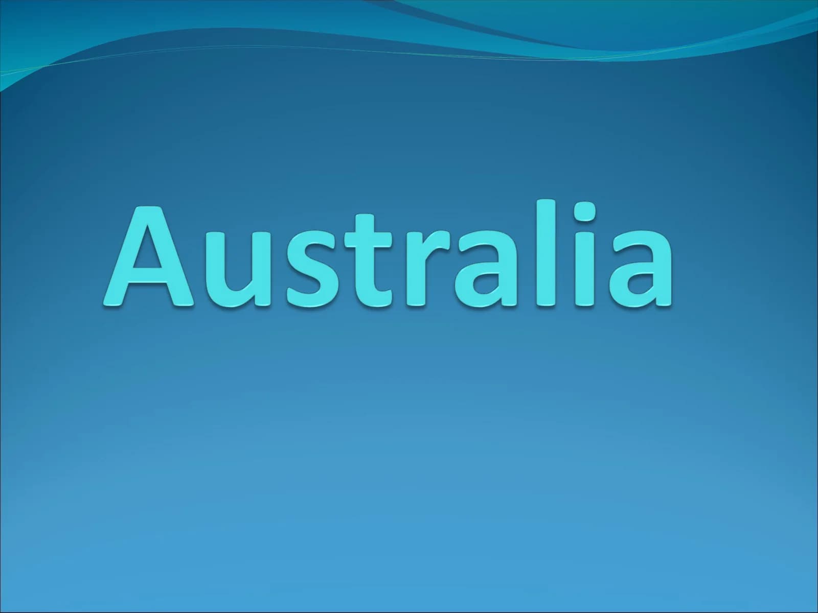 History of Australia