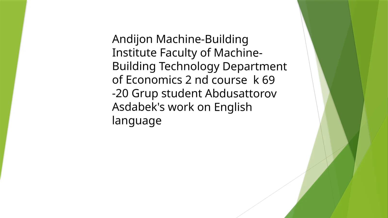 Aducation and training