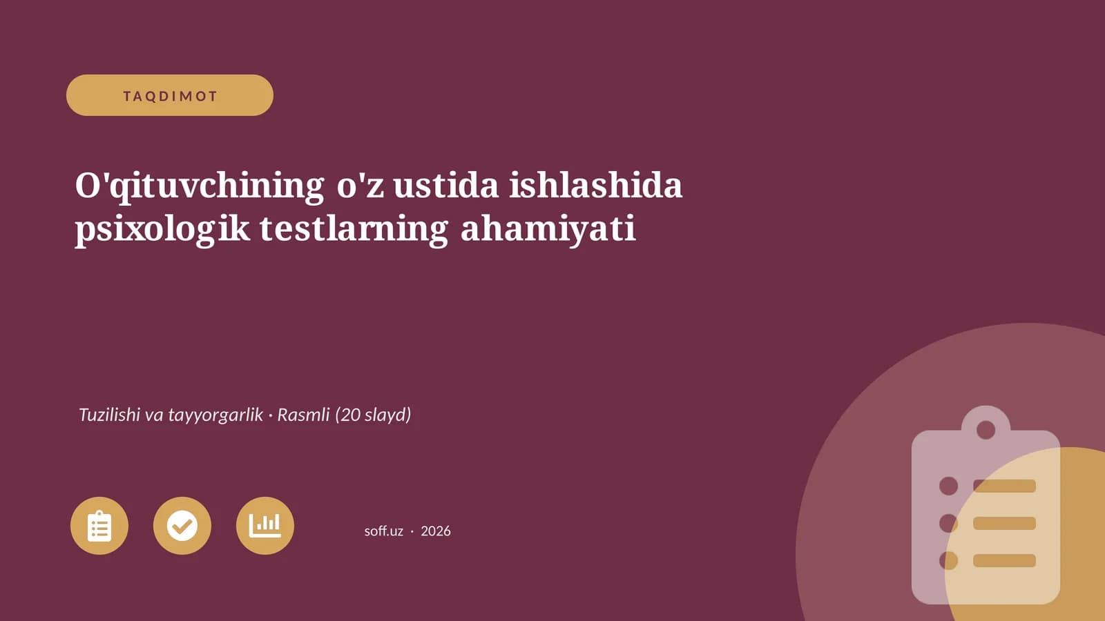 Taqdimot