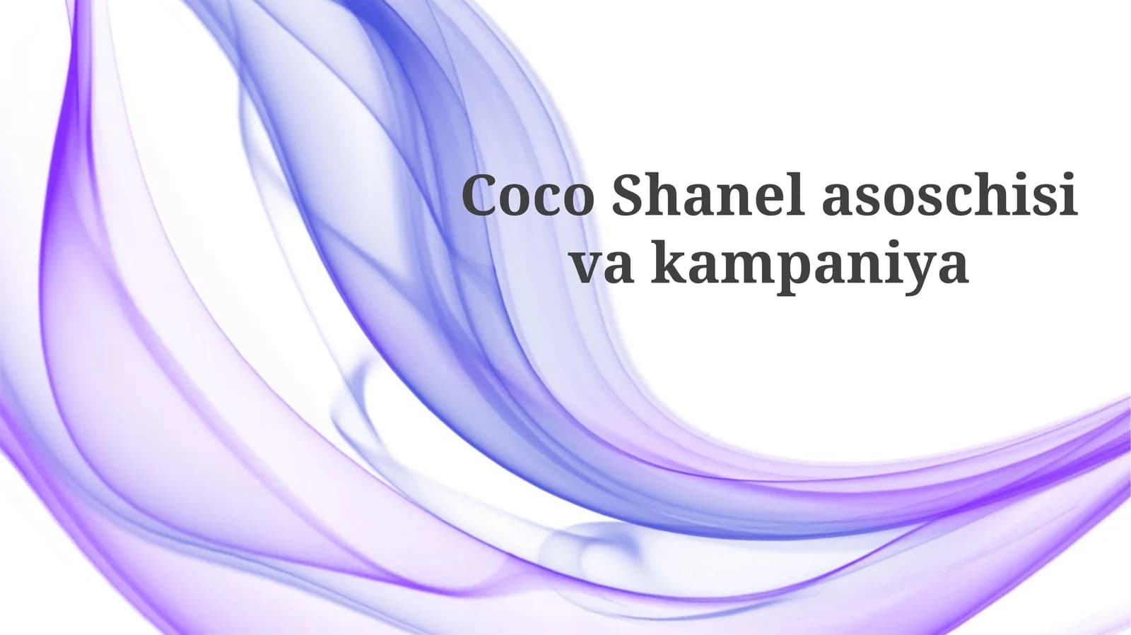 Coco Chanel: Hayot, Afsona va Tashkilot