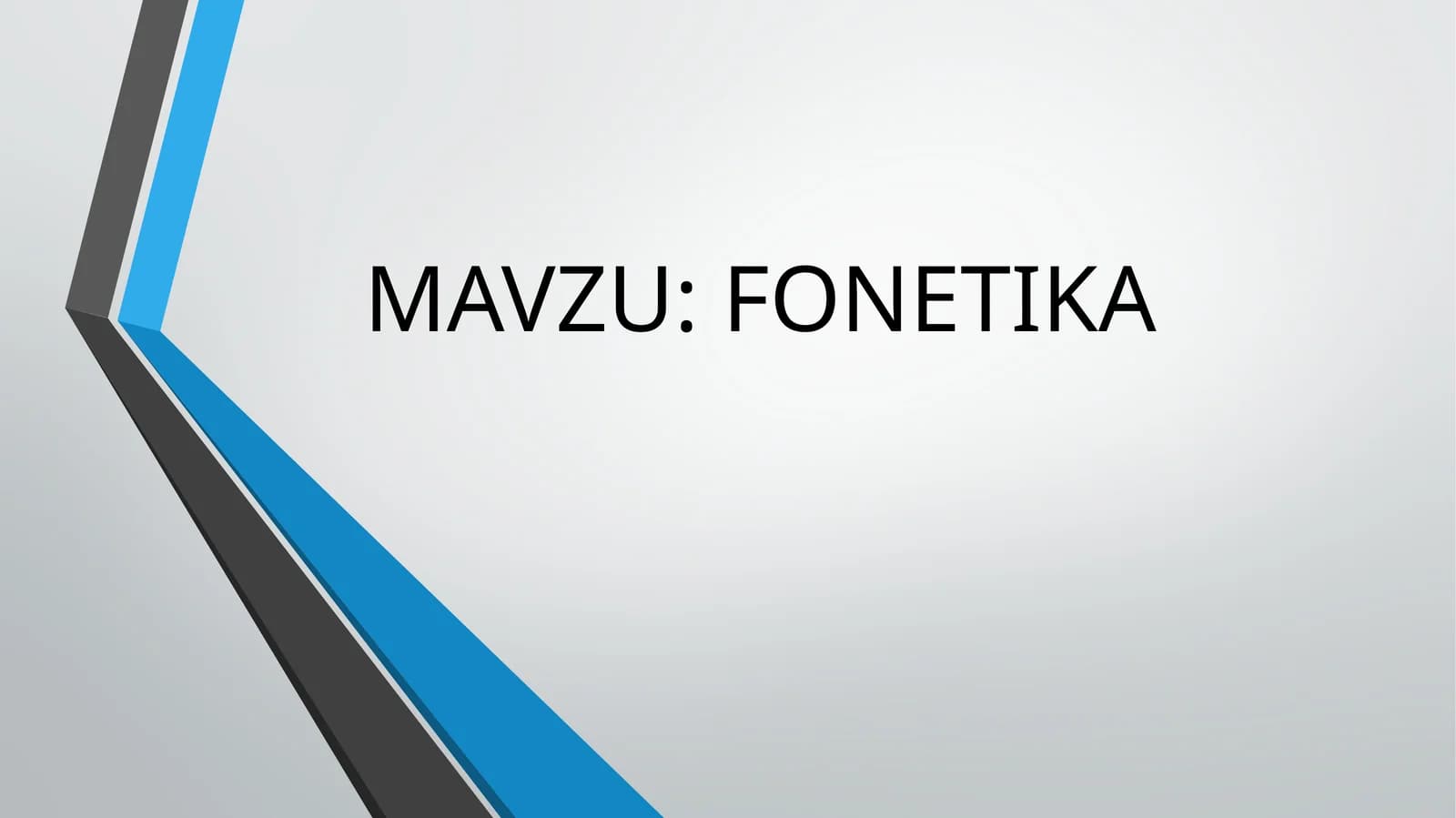 FONETIKA