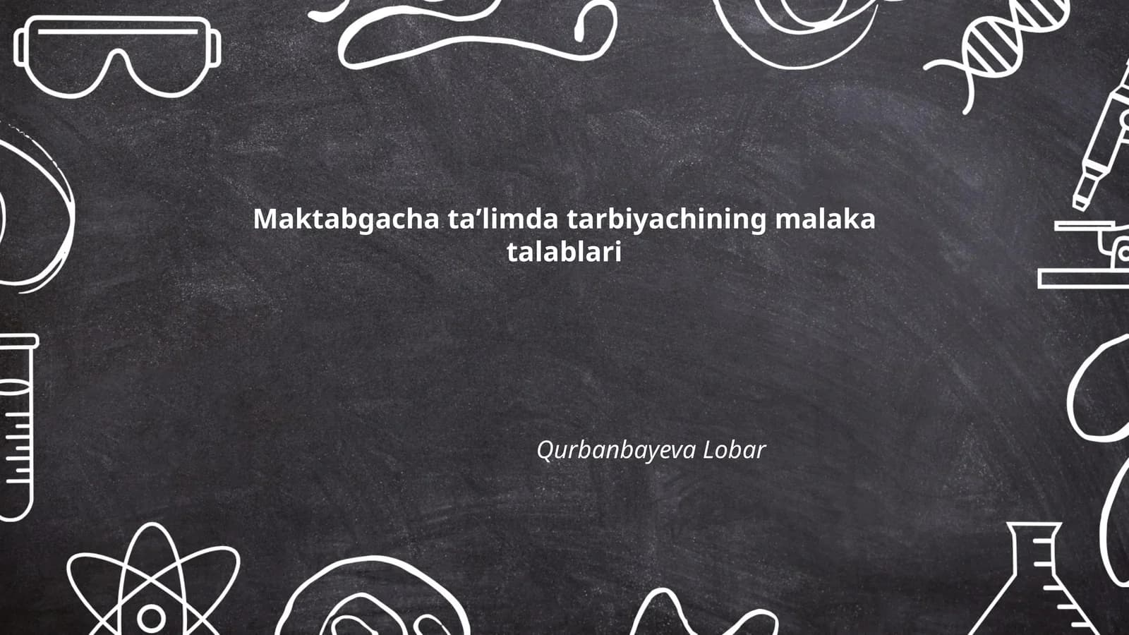 Maktabgacha taʼlimda tarbiyachining malaka talablari