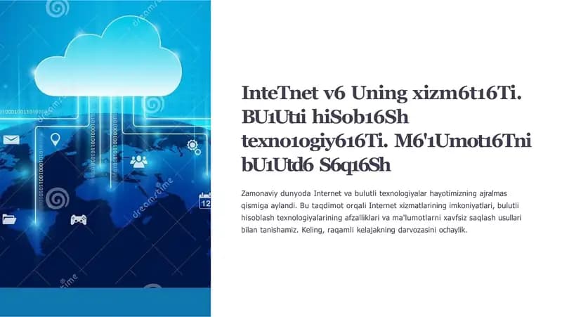 Internet va Texnologiyalar