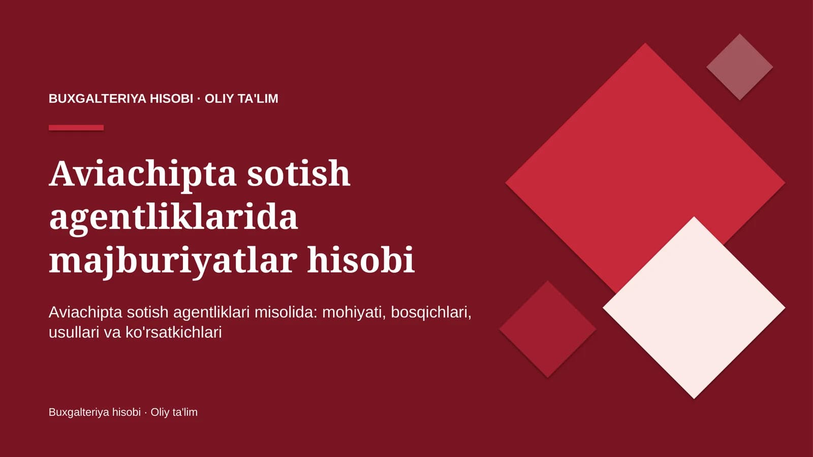 aviachipta sotish agentliklarida majburiyatlar hisobi 3481