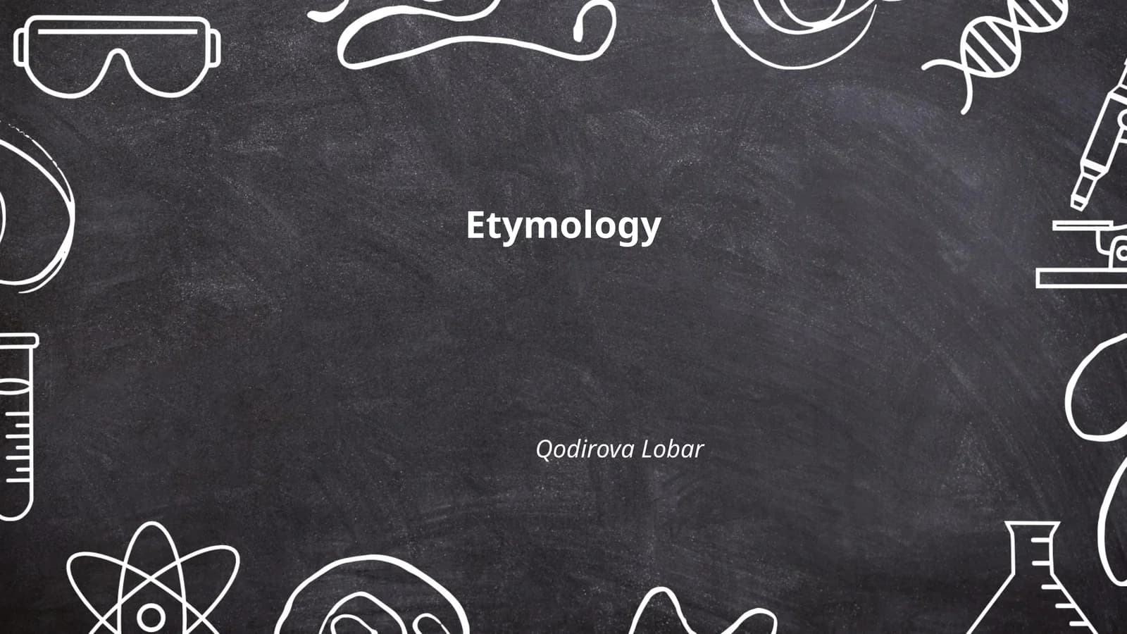 Etymology