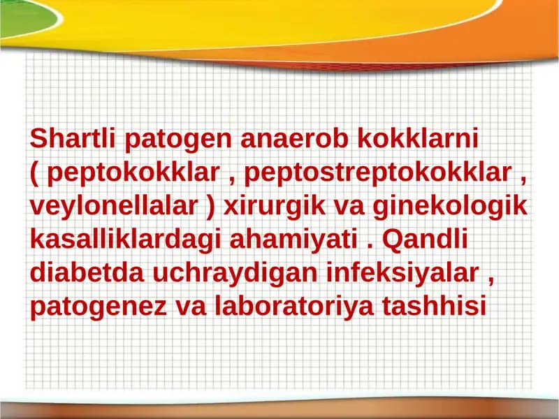 Anaerob infeksiyalar