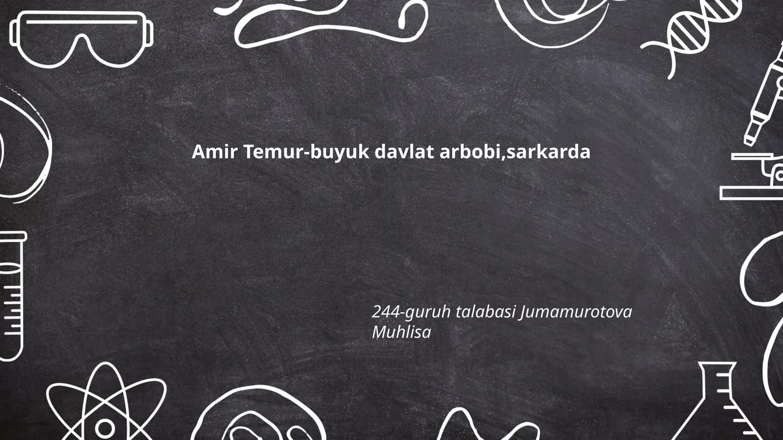 Amir Temurning yoshligi va tarbiyasi
