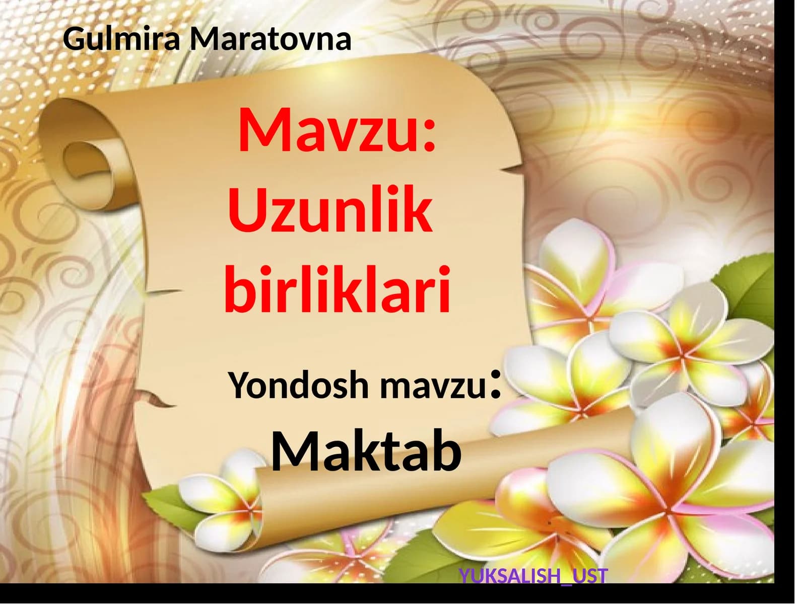 Uzunlik birliklari
