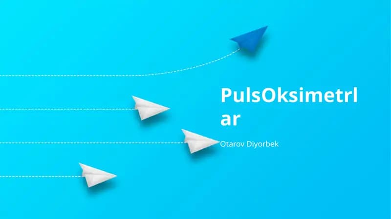 Pul'soksimetrlar