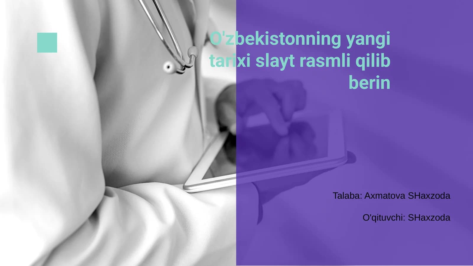 O'zbekistonning yangi tarixi
