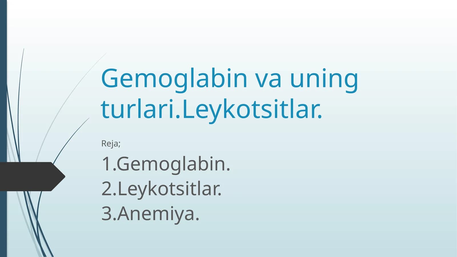Gemoglabin va uning turlari