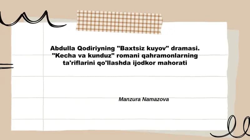 Baxtsiz kuyov
