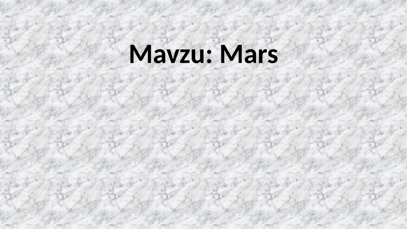Mars