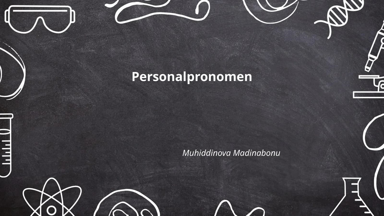 Personalpronomen