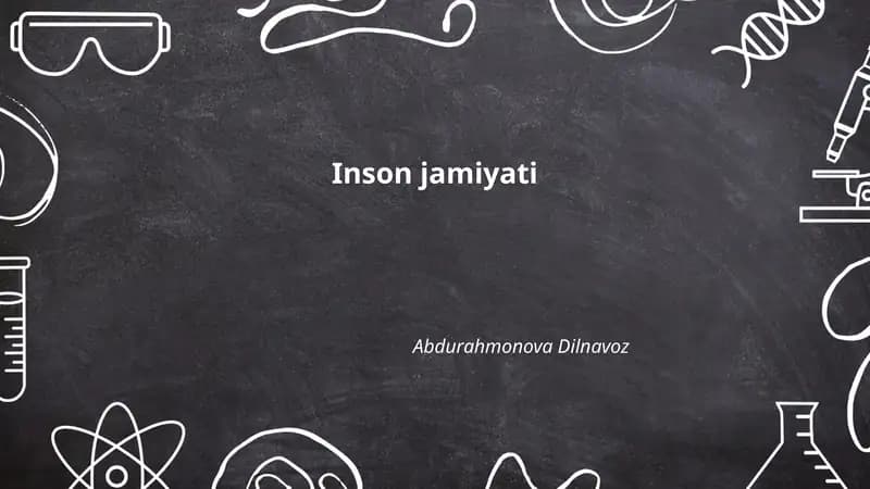 Inson jamiyati