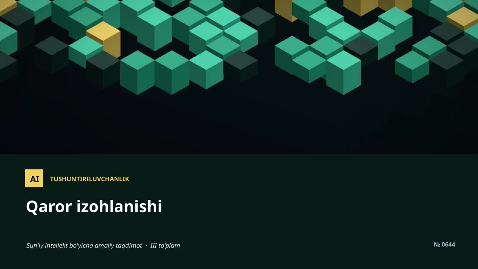 Qaror izohlanishi