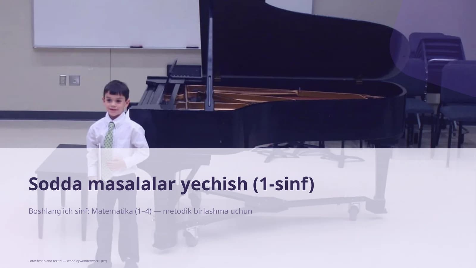 Sodda masalalar yechish (1-sinf)