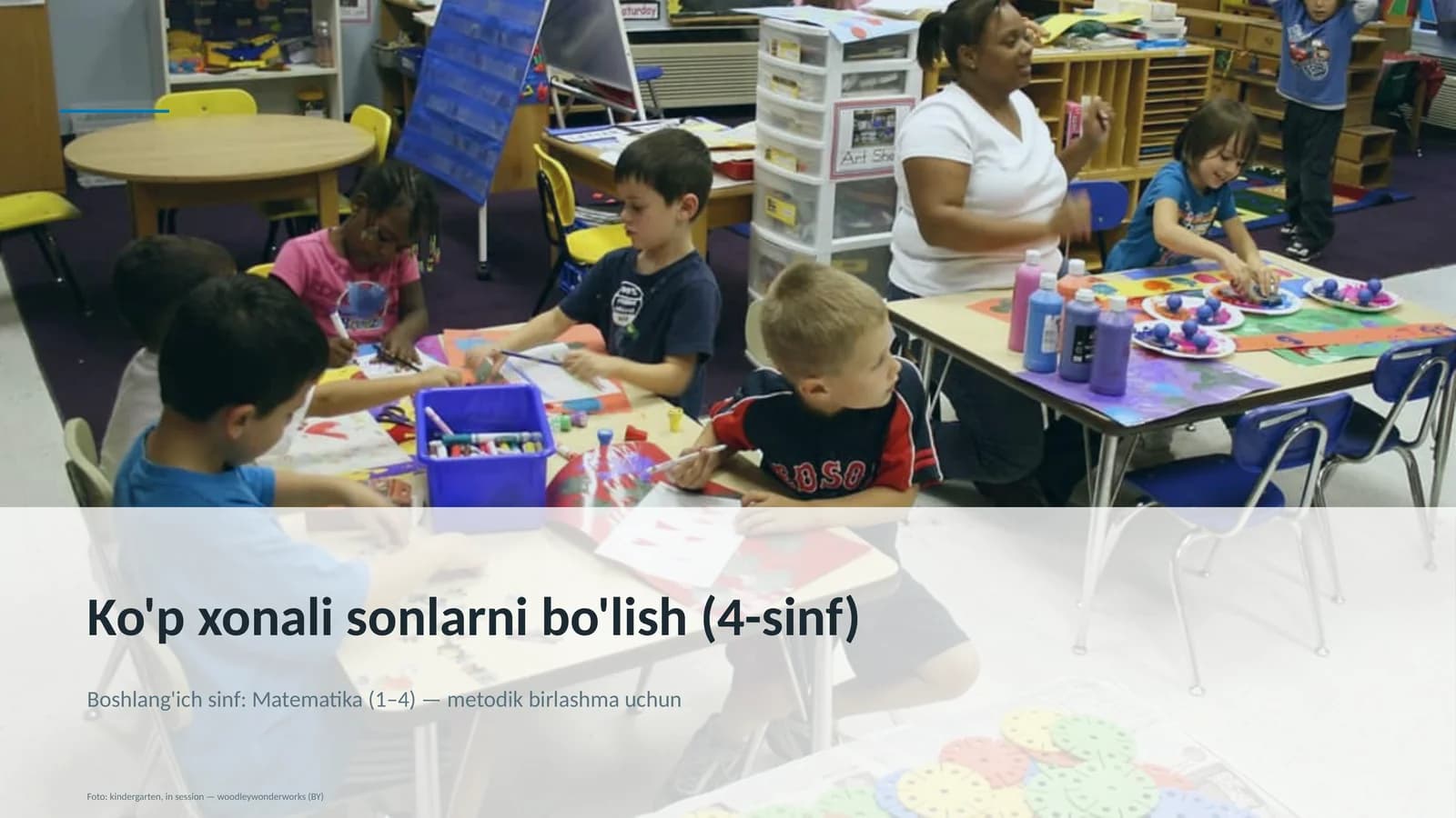 Ko'p xonali sonlarni bo'lish (4-sinf)