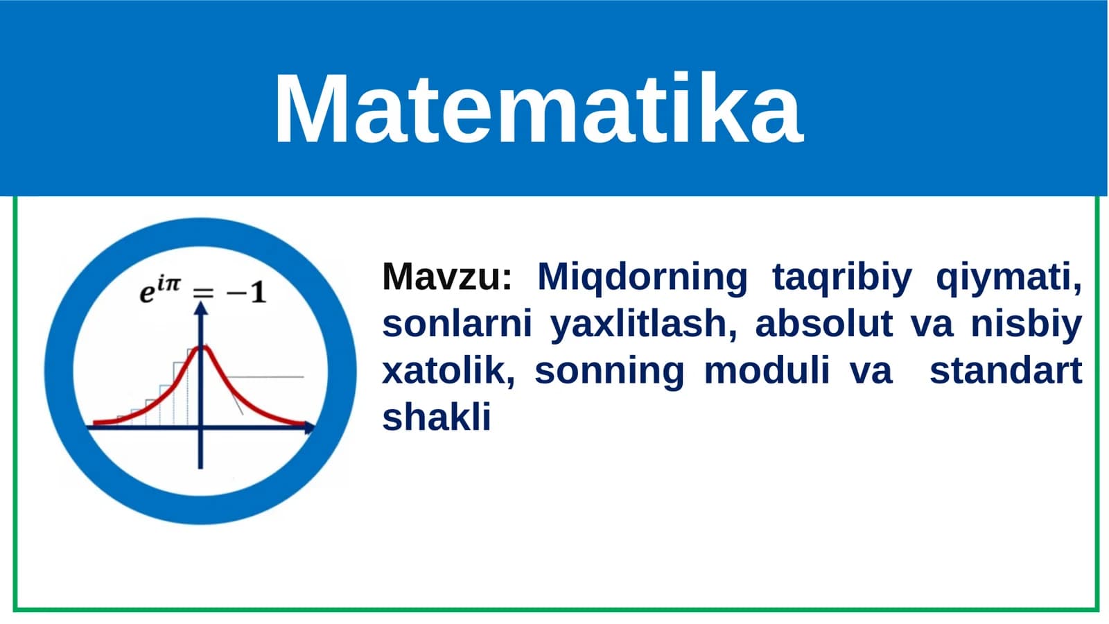 Matematika