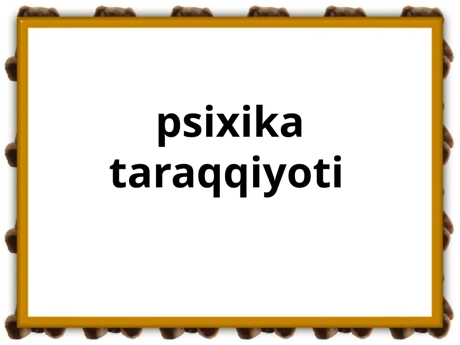 Psixikataraqqiyoti