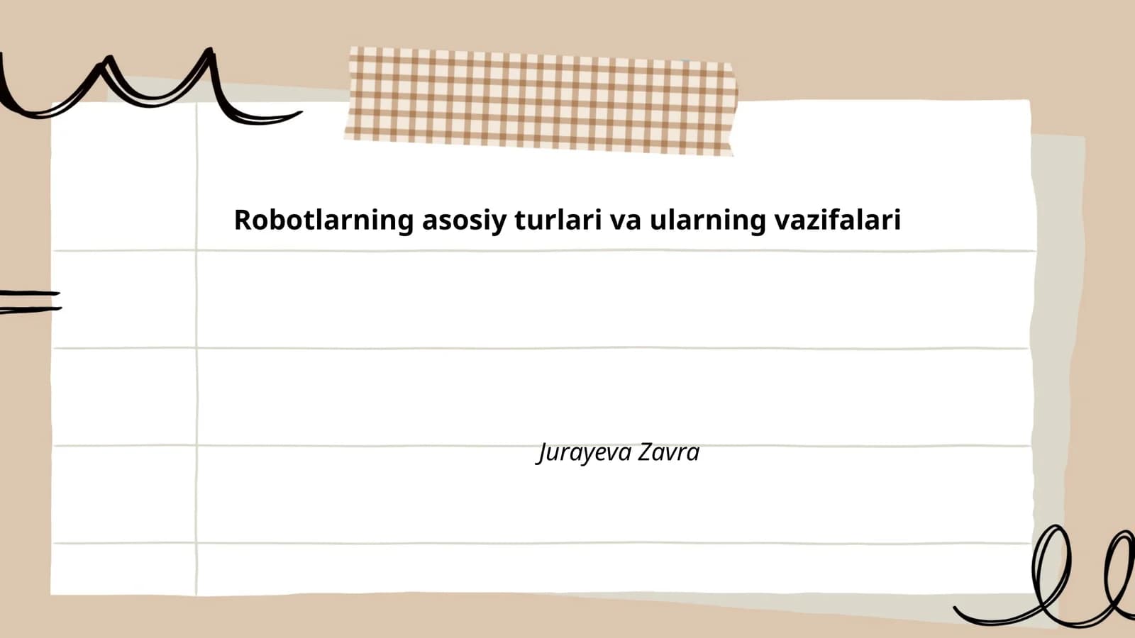 Sanoat robotlari va ularning vazifalari