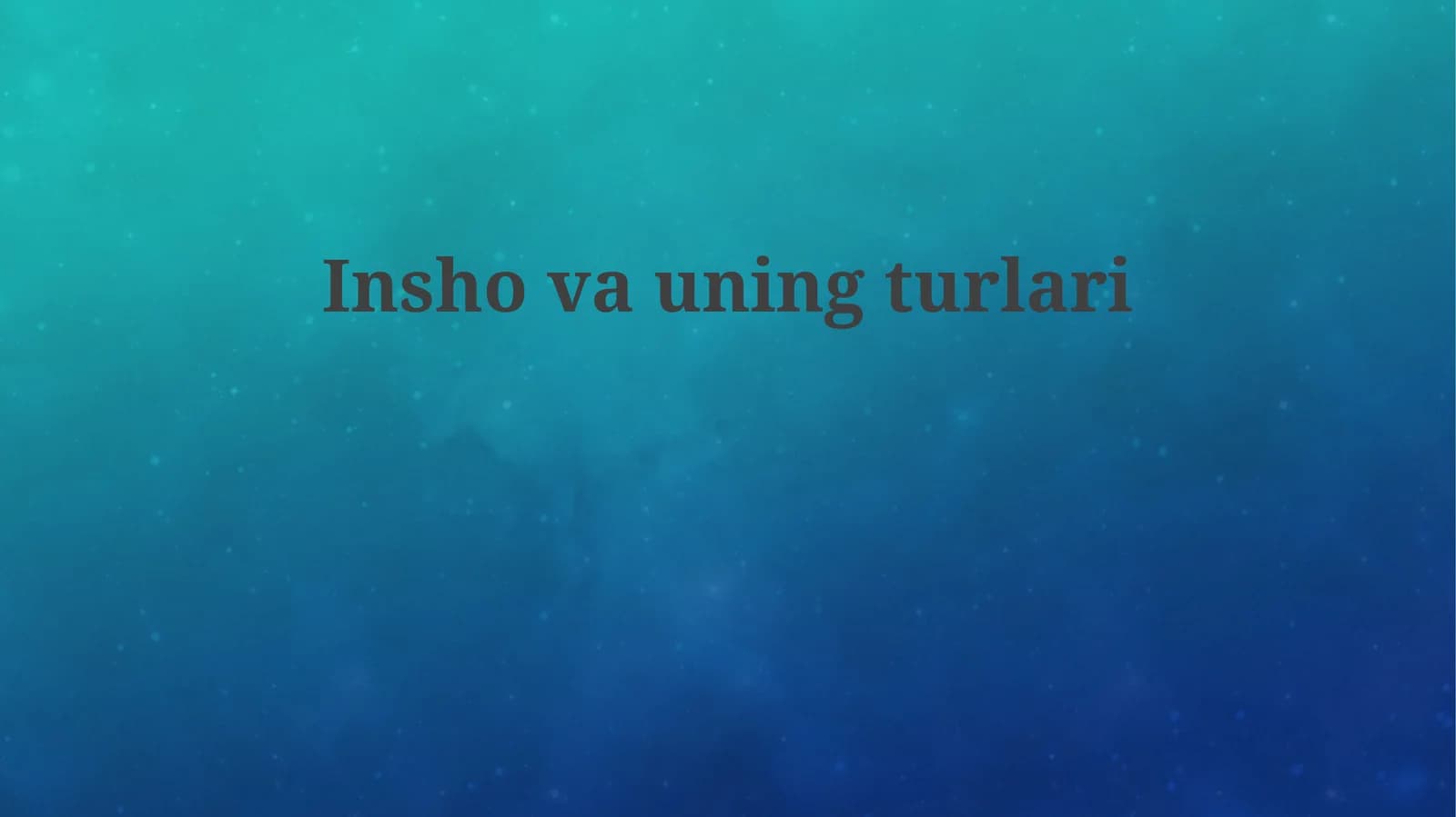 Inshovauningturlari