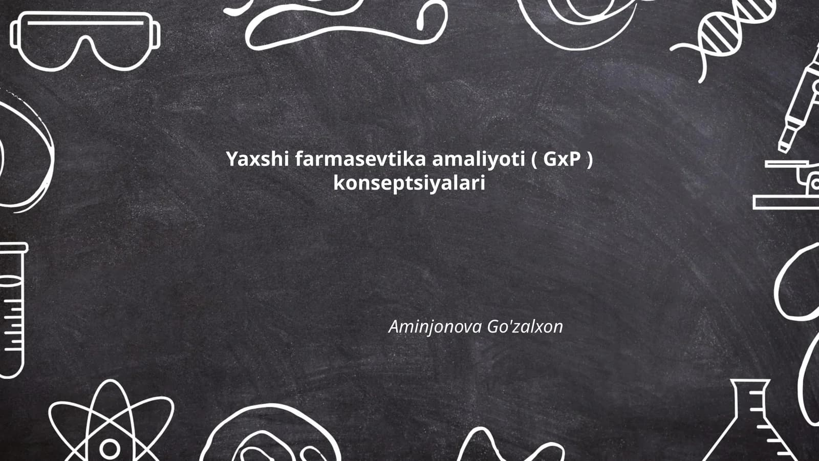 Yaxshi ishlab chiqarish amaliyoti (GMP)