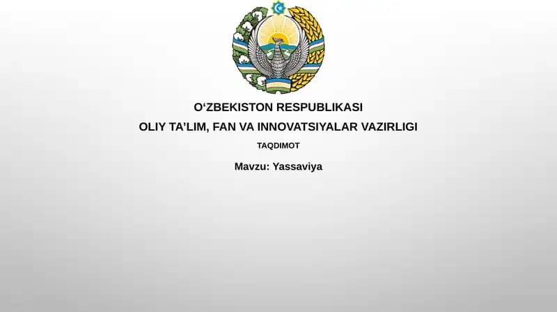 Yassaviya
