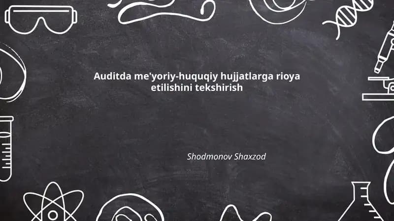 Ichki nazorat tizimi