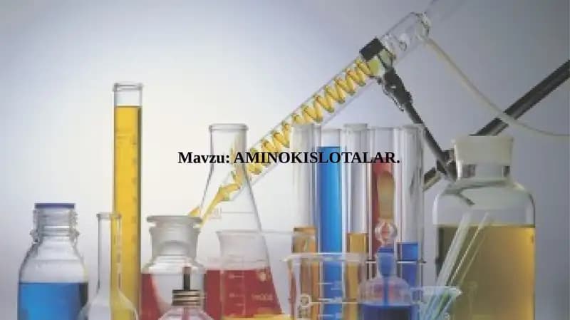 AMINOKISLOTALAR