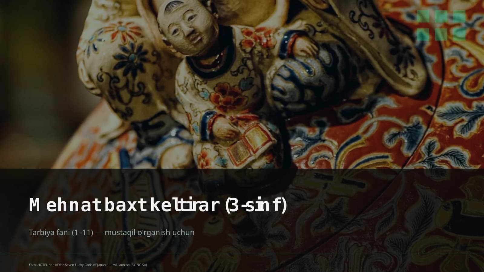 Mehnat baxt keltirar (3-sinf)