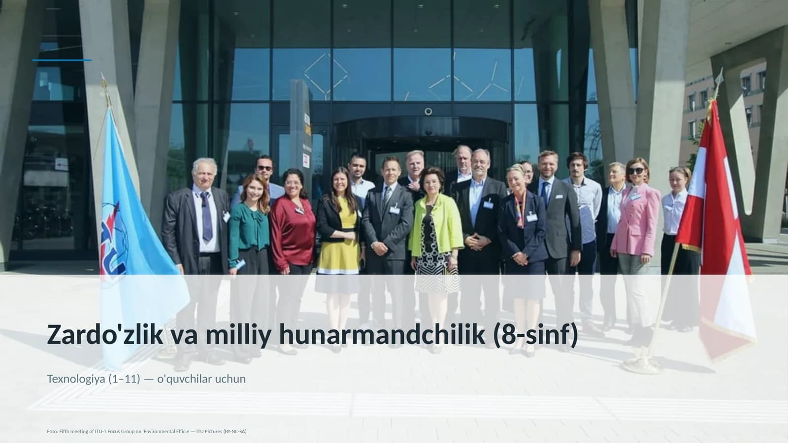 Zardo'zlik va milliy hunarmandchilik (8-sinf)