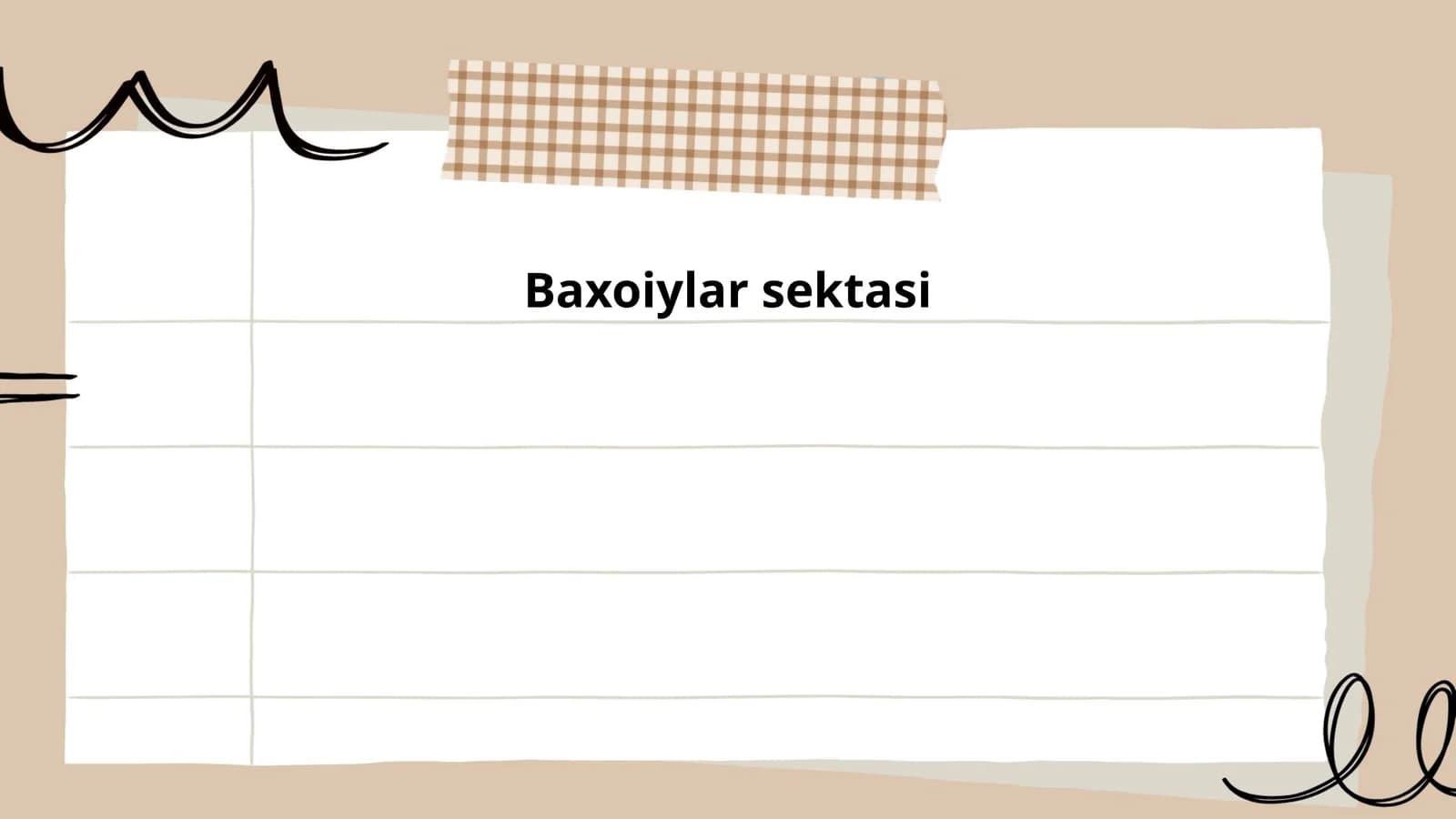 Baxoiylar sektasi