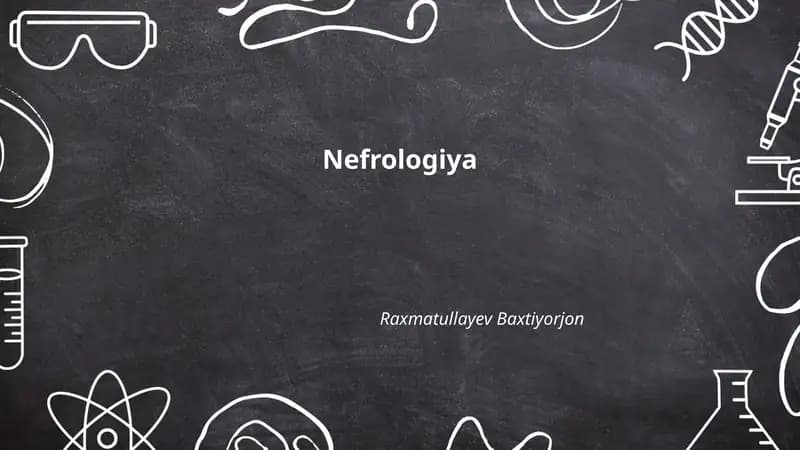 Nefrologiya