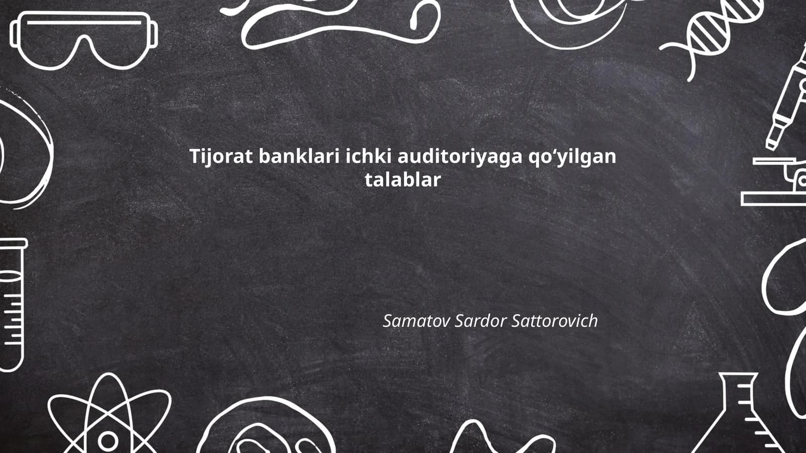 Ichki auditorlarning mustaqilligi