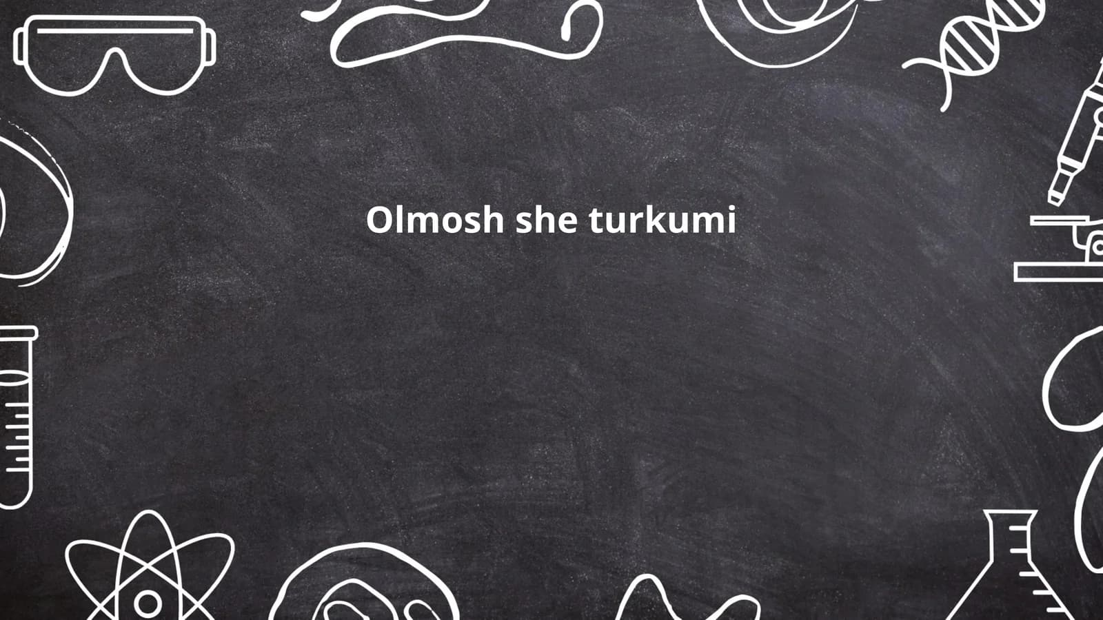Olmosh she turkumi